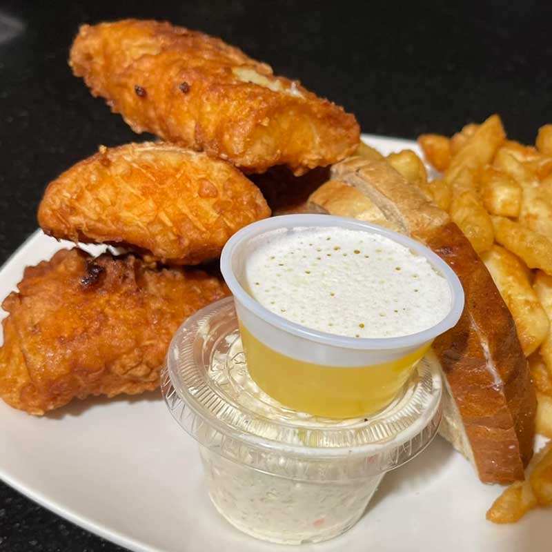 The Flagstone's famous fish fry is our Friday special in Appleton WI.